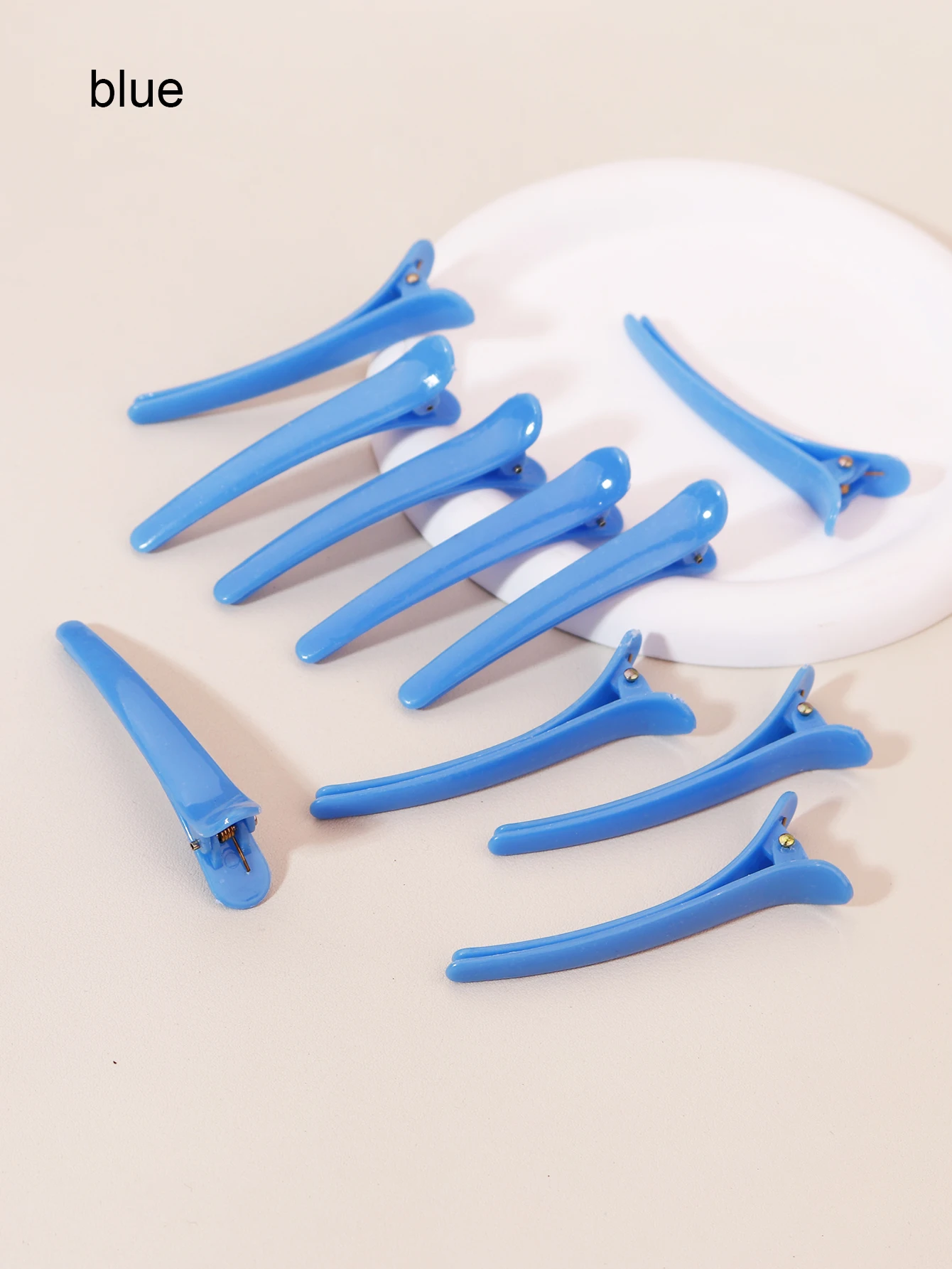 10 Teile/satz Kunststoff Rand Clip Haarnadel Zubehör Ente Schnabel Clip Haarnadel Haar Styling Werkzeuge Für Haar Zubehör – Detail 6