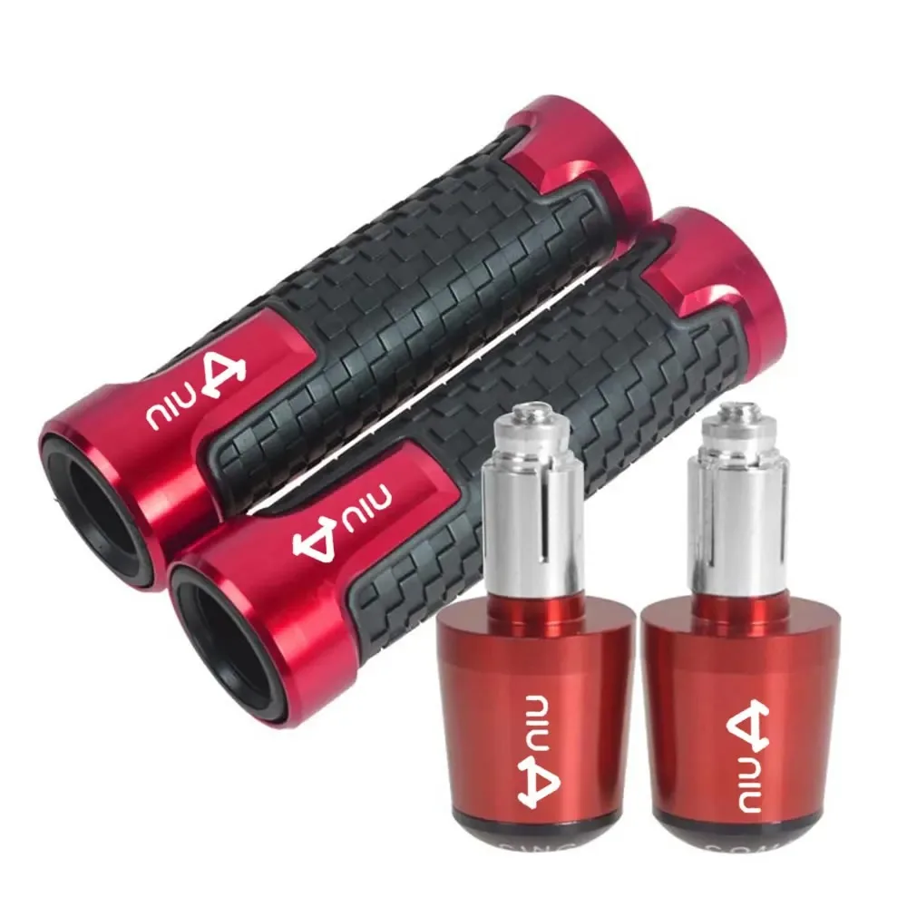 جديد تصميم 7/8 بوصة 22 مللي متر دراجة نارية كهربائية مقبض مكافحة زلة سكوتر مقبض نهاية مقبض ل العجل دراجة نارية كهربائية N1 #3