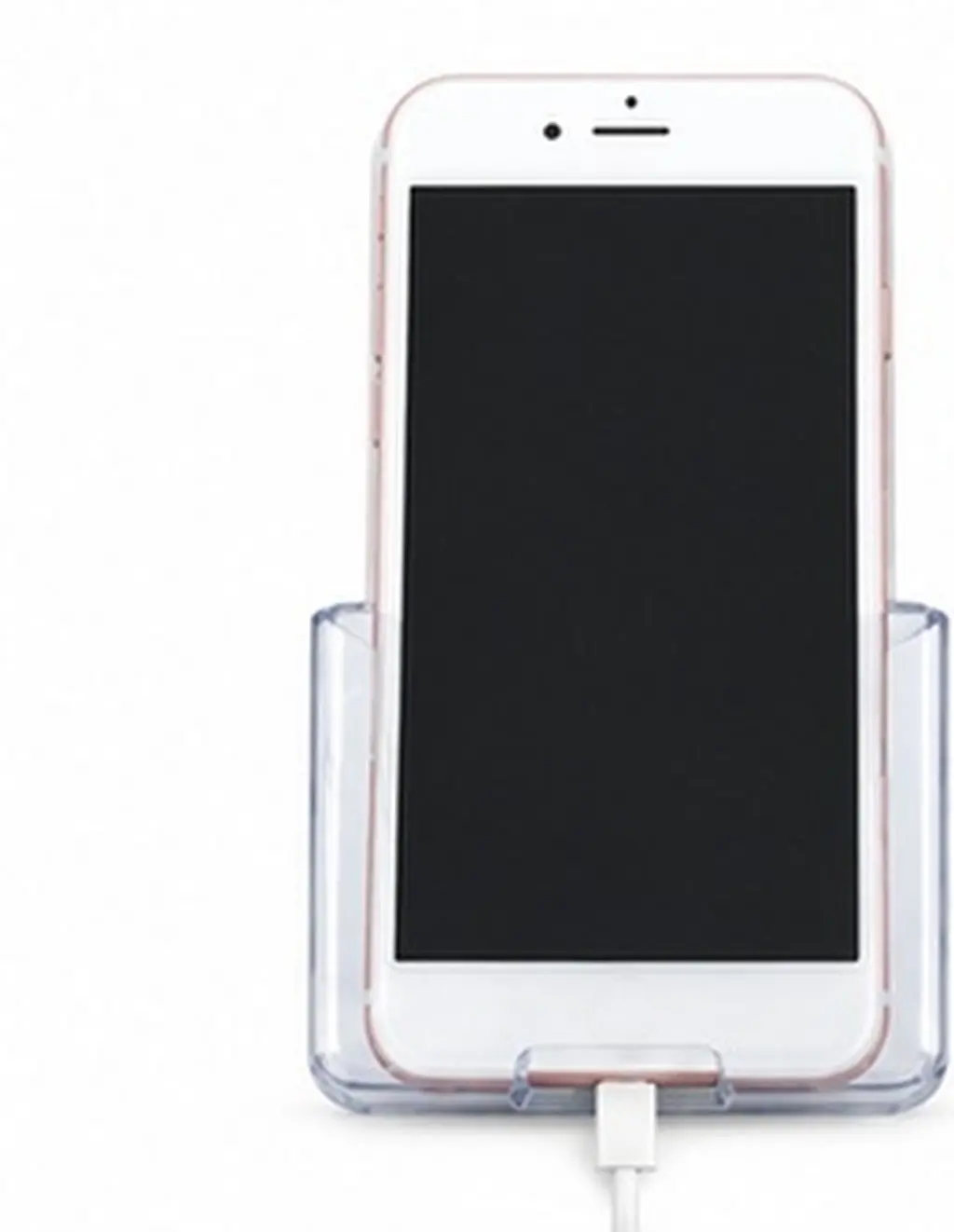 Car Phone Box Transparent Dashboard Storage Case Space Efficient Organizer for Smartphones Easy Mount Secure Fit Driving