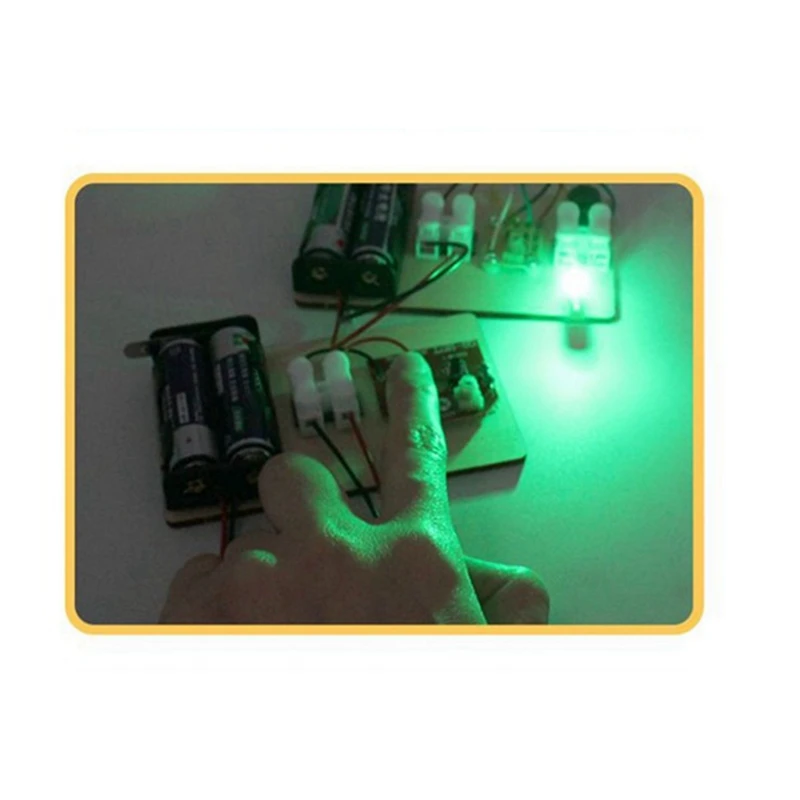 Heiße TTKK 25er-Pack STEM-Kits, Morsecode lernen, Telegraphenmaschine bauen, elektrisches Schaltkreis-Experiment, Strom-Kit (keine Batterie)