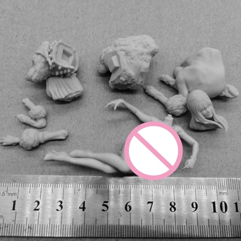 Nobobile europea Fai da te Figura in resina Scala 1/24 Kit modello assemblato Smontato Diorama Non verniciato Figurine Giocattoli per hobby