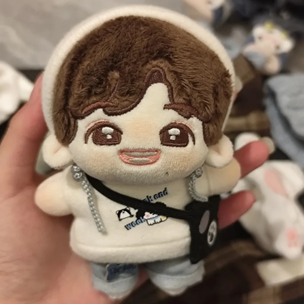 

1 set DIY Clothing Dog Hoodie 10cm Cotton Clothes Puppy Set with Hat Clothes Outfit Lovely Suit Dress Up Set Accessories