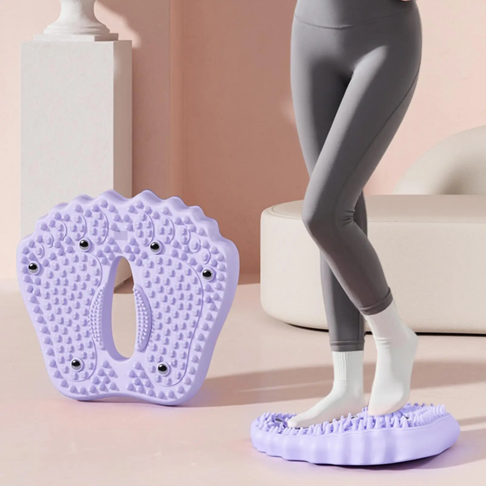

Foot Massager Mat Tension Release Massaging Pad Portable Deep Foot Massager For Home Work Travel Gym Physical Comfort Bedroom