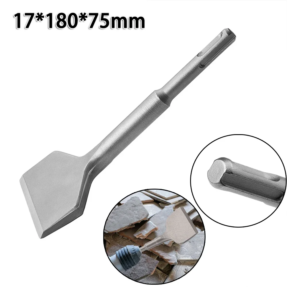 SDS Plus Chisel Bit Flat Chisel 15° Cranked Angled Bent Chisel 42CrMo Tile Removal Chisel For Hammer Drill Tool