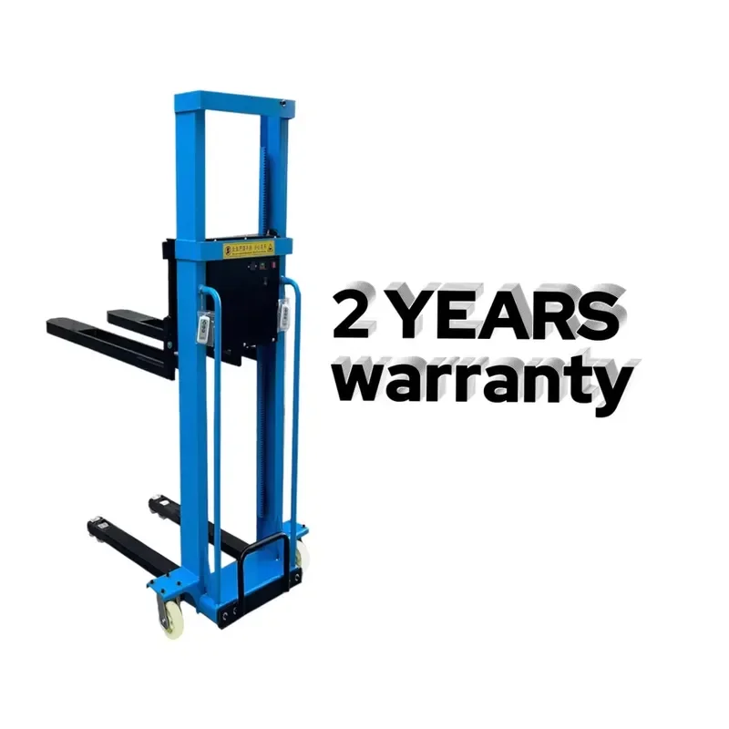 Manual Forklift Stacker Cargo Lifting Equipment Hand Pallet Truck Warehouse Logistics Tool Heavy Duty Load Mover
