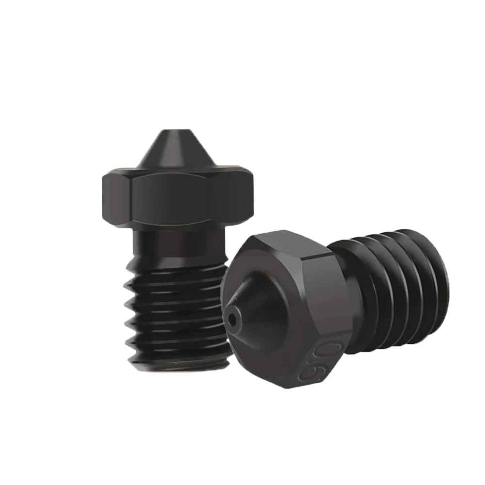 Buse E3D en acier trempé 0.2/0.4/0.6/0.8mm pour extrudeuse Titan Prusa i3 MK3 MK3 + E3D V6, accessoires d'imprimante 3D