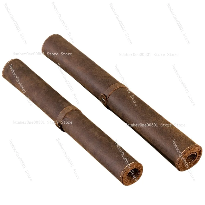 لوحة ماوس جلدية على شكل حصان عتيق، حصيرة مكتب كبيرة غير قابلة للانزلاق ومقاومة للحرارة لألعاب المكتب #3