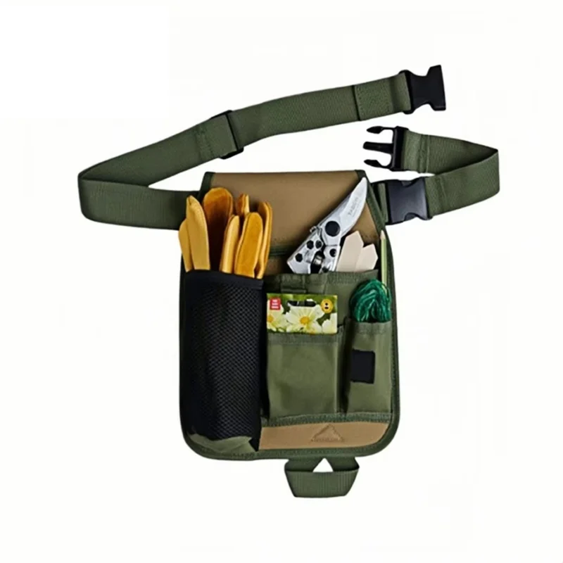 

A25F-Tool Belt Waterproof Oxford Cloth For Scissors Care Kit Multifunctional Hardware Bag Portable Adjustable For Outside Work