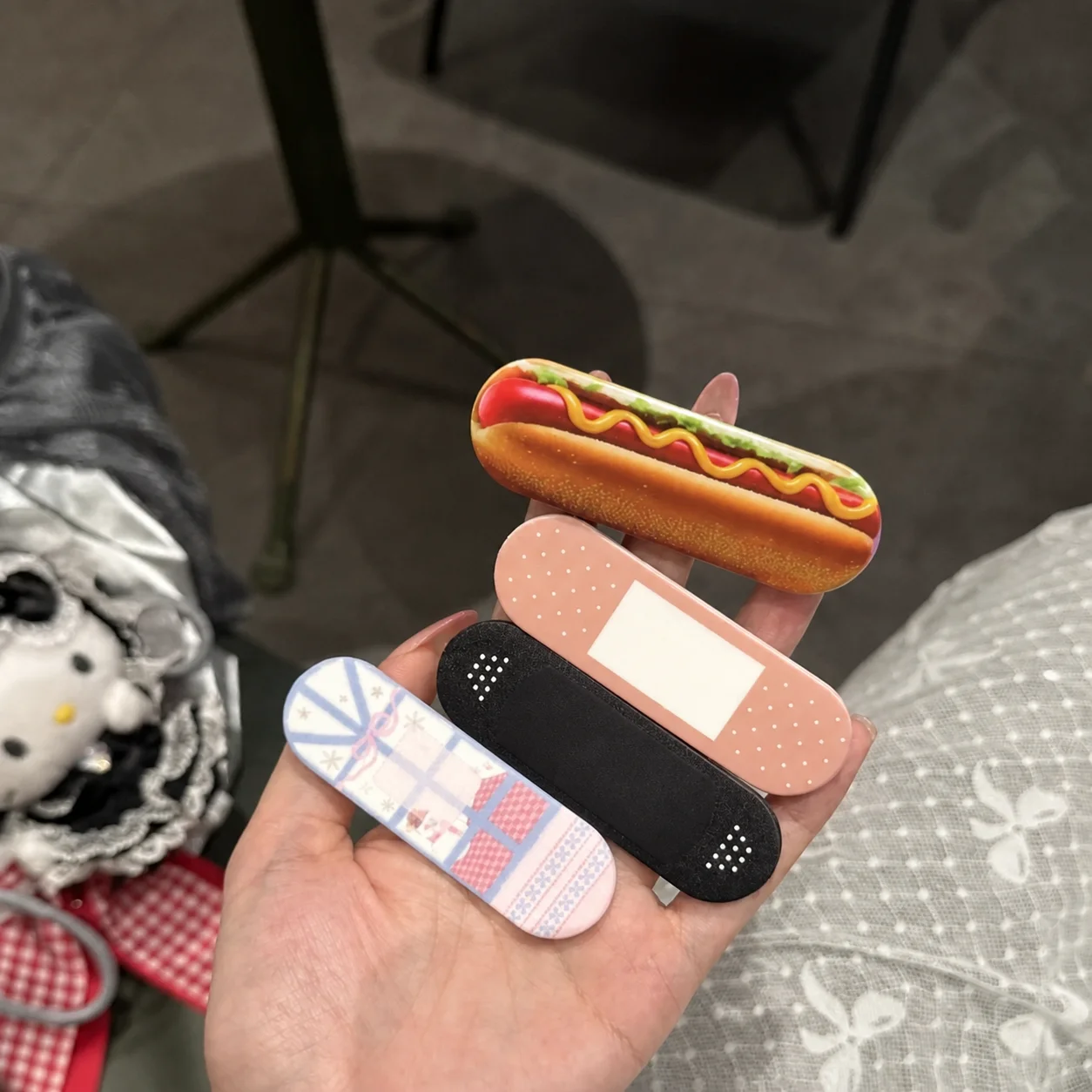 

Adjustable Desktop Phone Holder Lightweight Cartoon Mobile Phone Holder Portable Phone Stand Sturdy For Personal Decoration