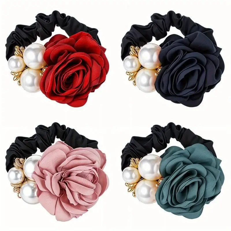 1/4 Stück Haarschmuck für Frauen, Stirnbänder, Ringe, Scrunchies