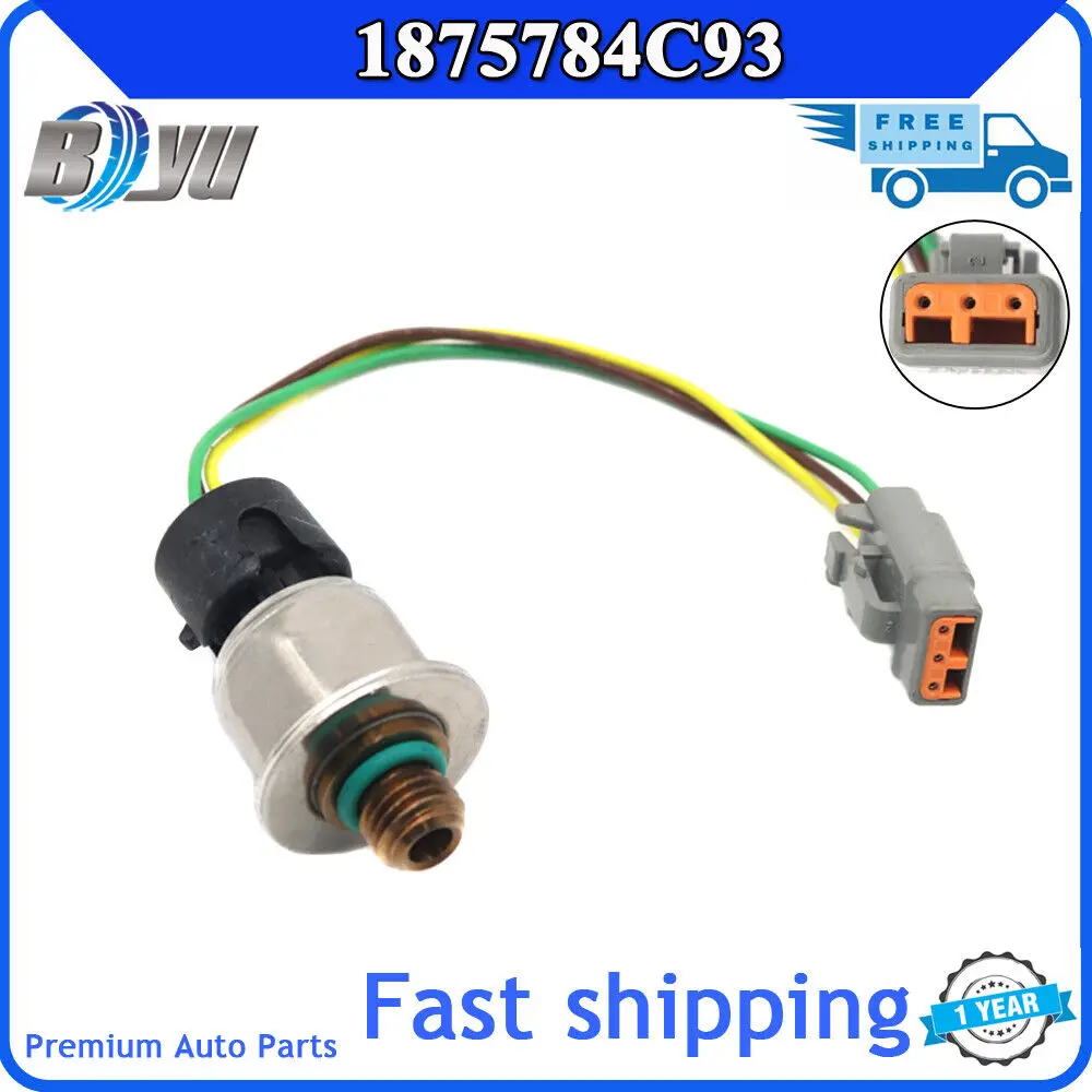 

New 1875784C93 Car Oil Fuel Pressure Sensor Transducer For International Navistar MAXXFORCE DT 9 10 1875784C92 3PP6-21