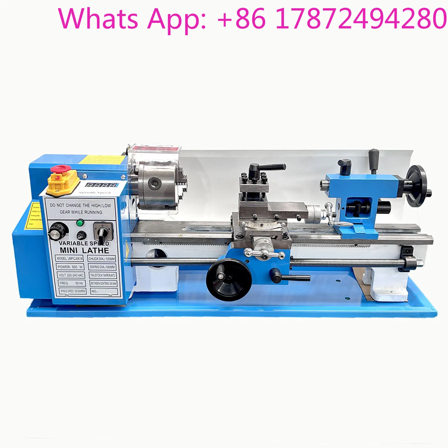 0618 * 350 household lathe miniature metal lathe desktop machine tool small desktop lathe new deposit