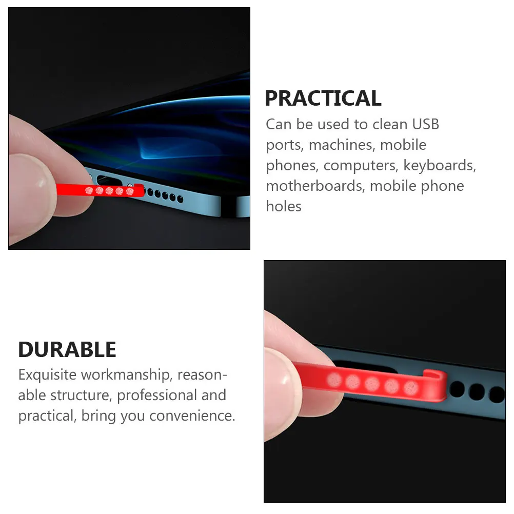 4Pcs Phone Cleaning Glue Loudspeaker Dust Remover Disposable Tool for Computer Keyboard Motherboard Mobile Phone Camera