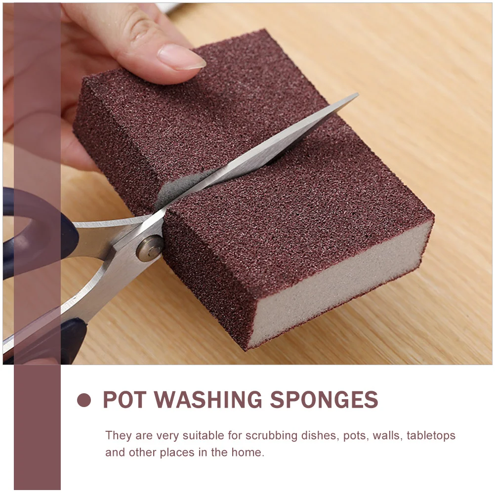 20 Pcs Sponge Dish Sponges Nano Carborundum Multi Function Cleaning Brush Convenient