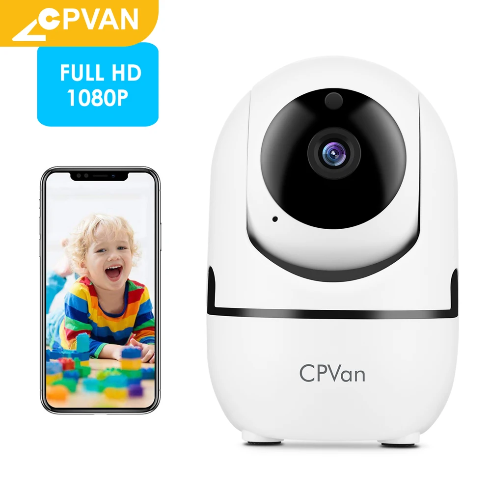 CPVAN Baby Monitor IP Camera HD 1080P Indoor Home Wireless Wifi Camera Security Night Vision Video Surveillance Camera видеоняня