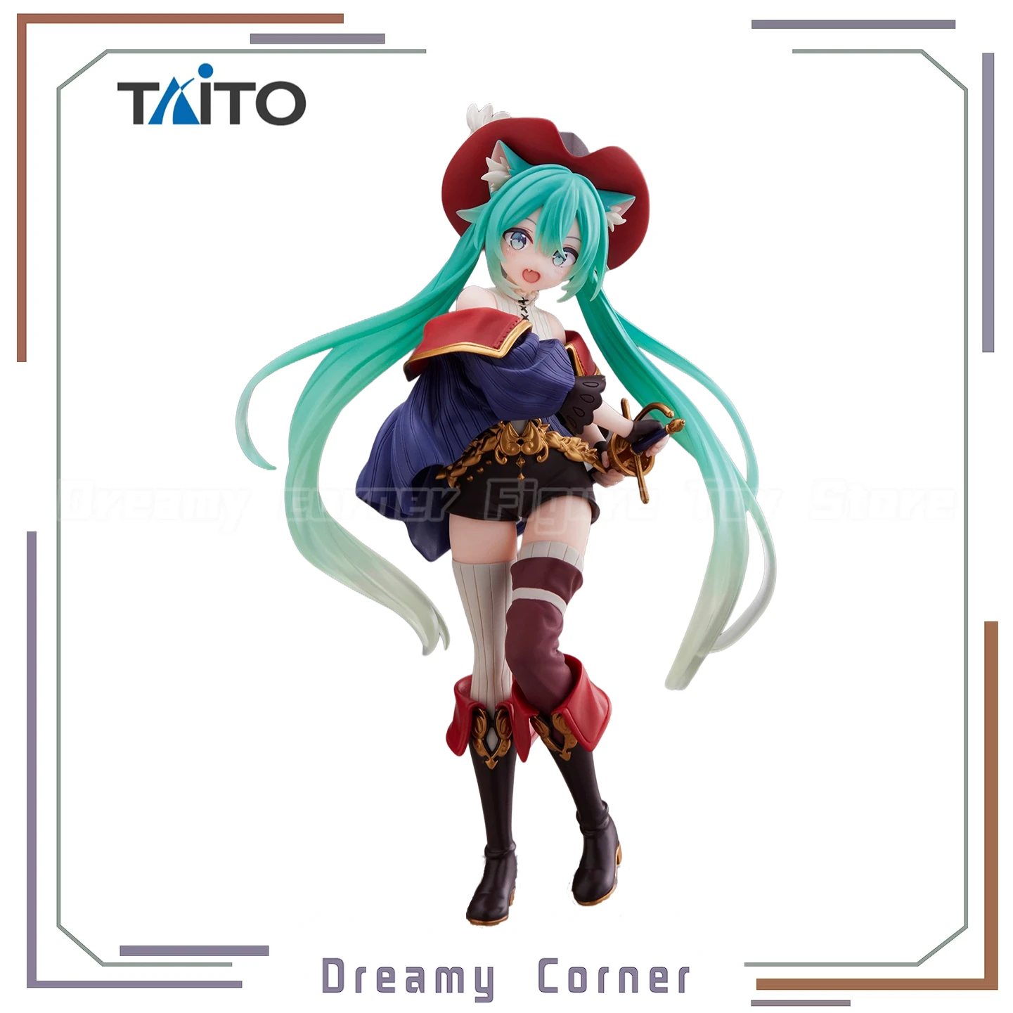 【在庫あり】taito-ワンダーランド-フィギュア-ピアプロキャラクター-初音ミク-アニメフィギュア-おもちゃ