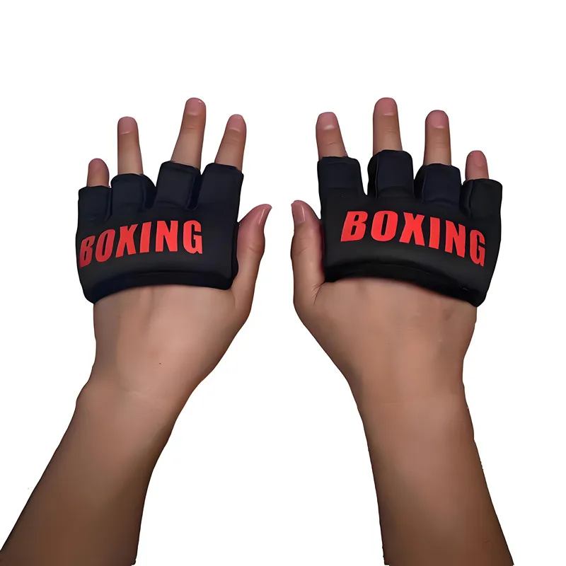 Gel Split Finger Boxing Finger Guard MMA Hand Wraps Sparring Fighting Training Boxing Peak Shield Boxing Training Accessories