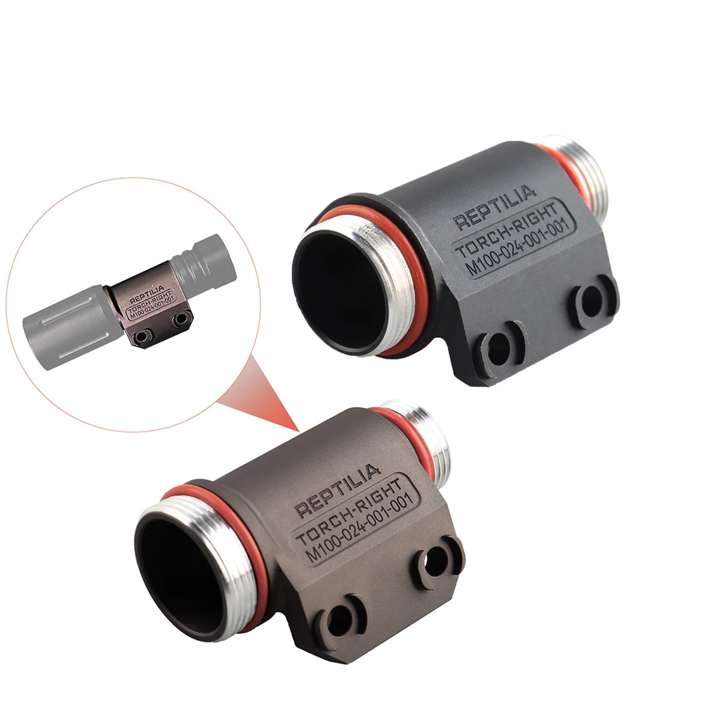 Tactical Plhv2 M300 M600 Scout Lamp Body Mount Tactical Aluminum Alloy Accessories Compatible with Mlok Tracks for Outdoor Gear