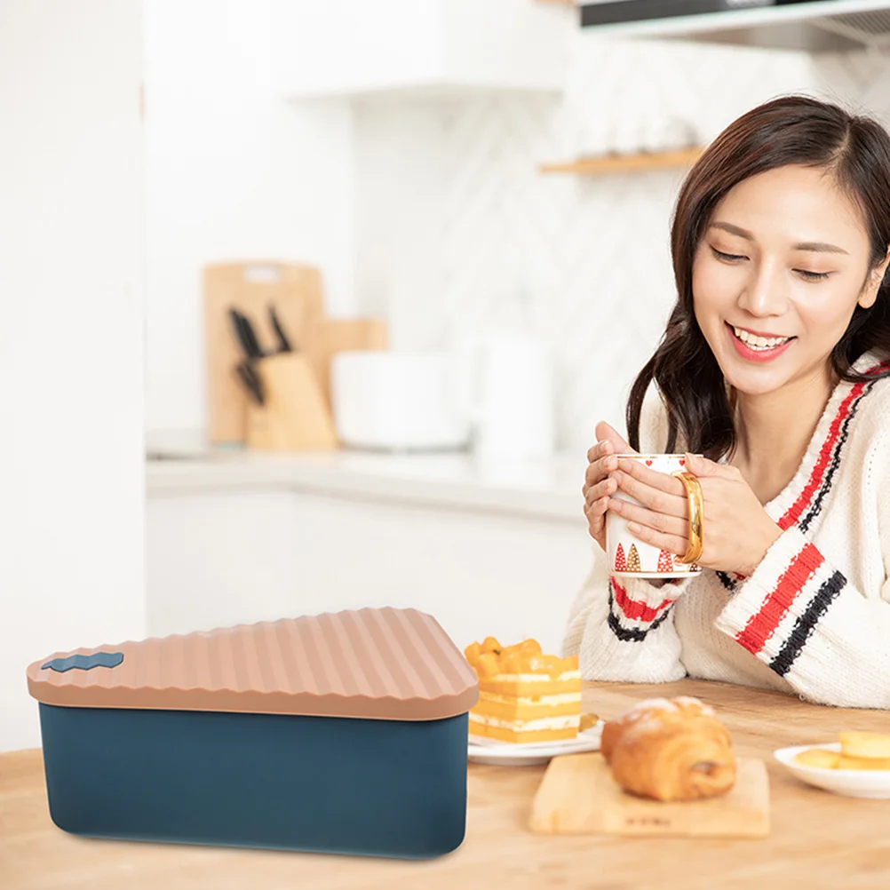 

Silicone Pizza Storage Container 8 Inch Reusable Leak-Proof Portable Dessert Box For Outdoor Party Travel Pizza Carrier