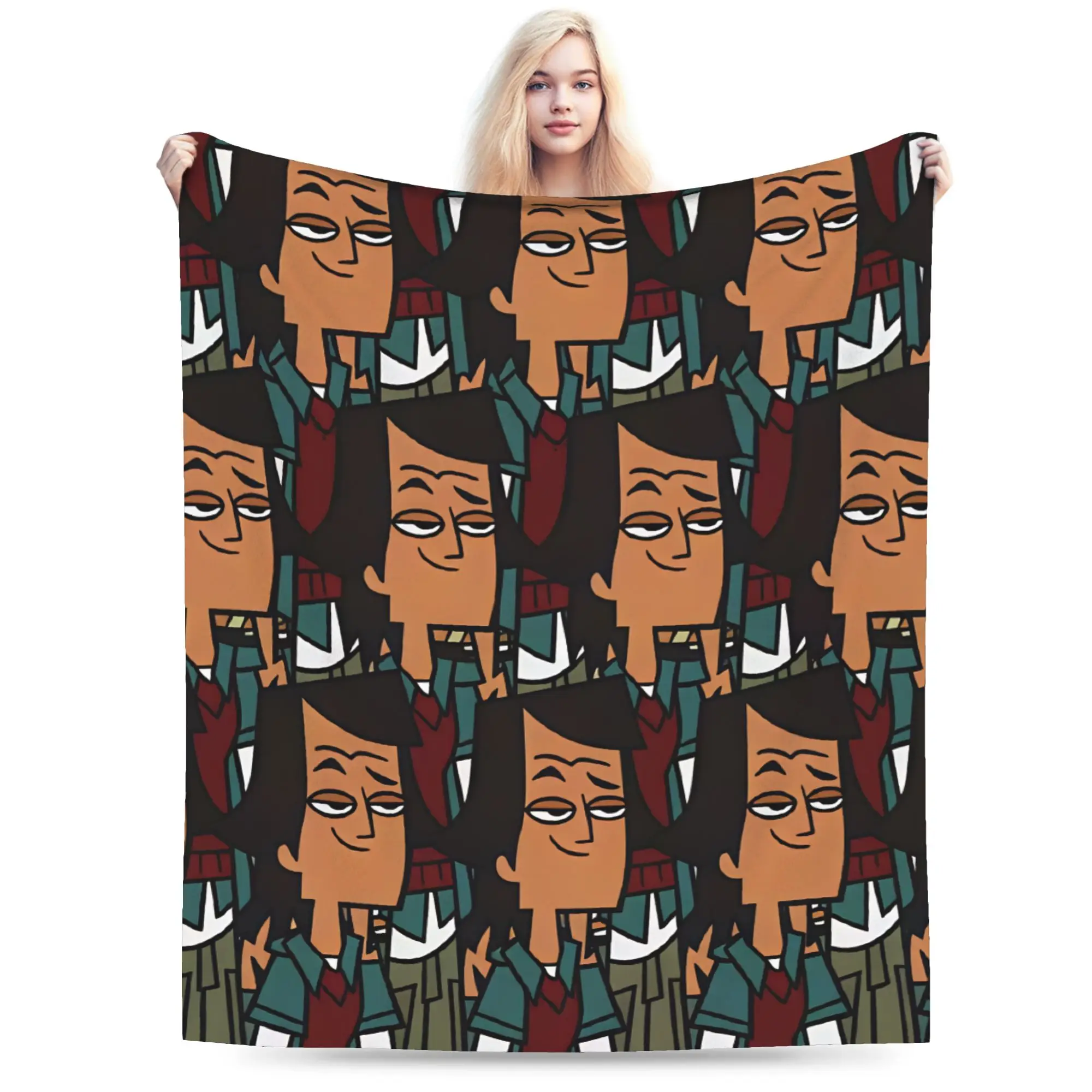Totals Dramas Characters Blanket Soft  Throw Blanket Spring Kids Adults Living Room Plane Travel Bedspread