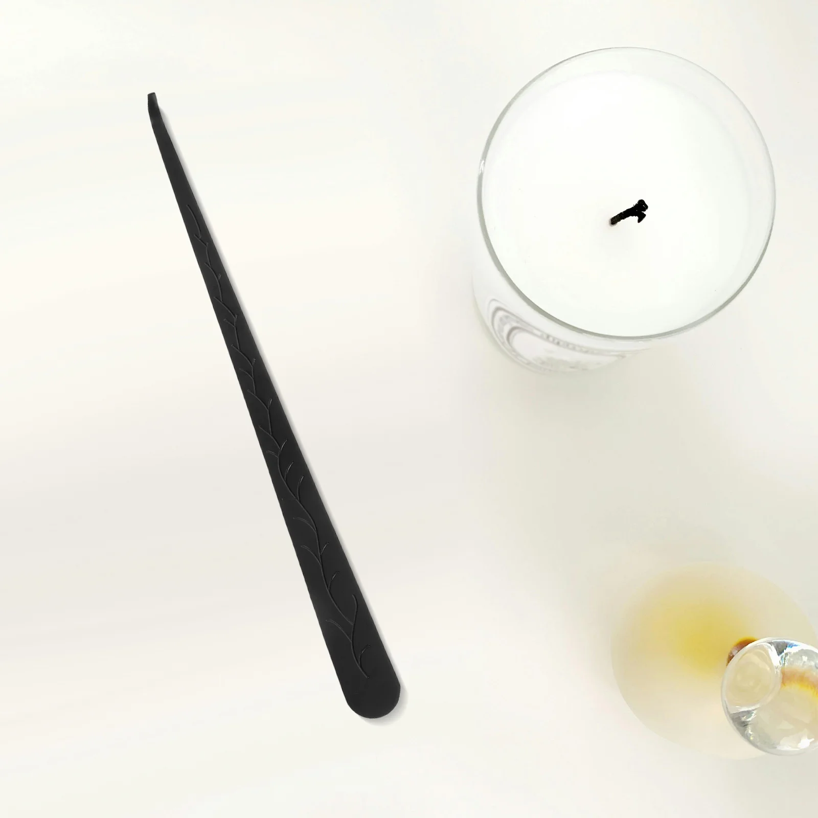 2 قطعة اكسسوارات السعوط هوك وعاء من الستانليس ستيل الأسود حياة طويلة متانة آمنة لهب خارج حفل زفاف المنزل #1