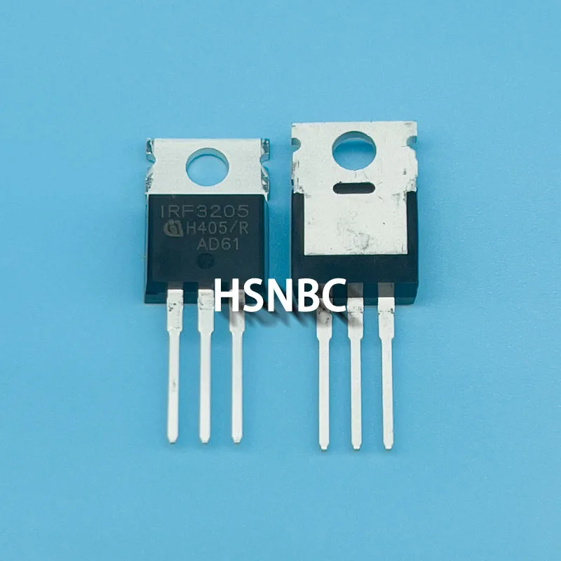 10Pcs/Lot IRF3205PBF IRF3205 F3205 TO-220 55V 110A MOSFET N-Channel Power Transistor 100% New Imported Original