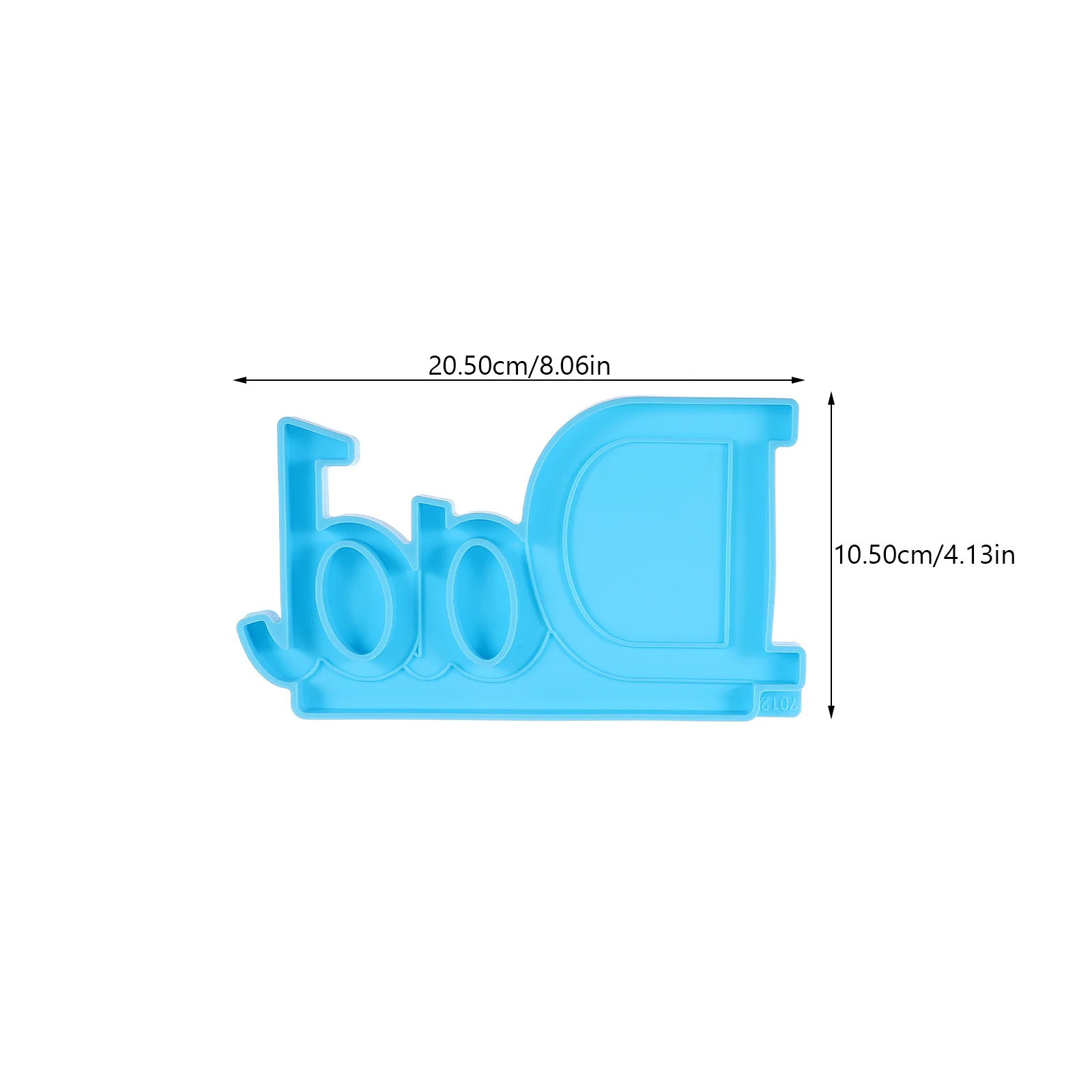 1Set Father's Day DIY Photo Frame Silicone Mold Creative Craft Mold Handmade Decoration Photo Frame Desktop Use