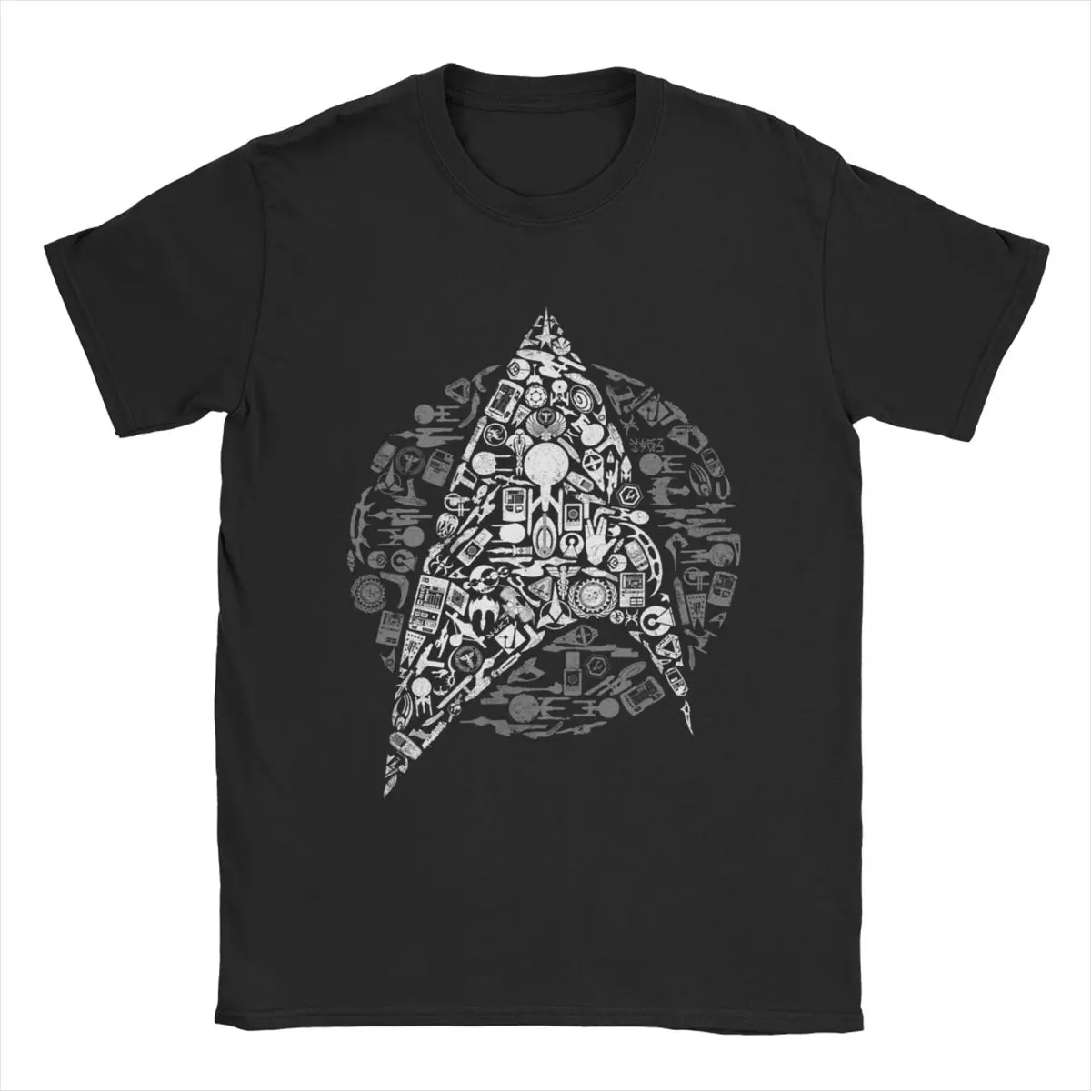 Men's Stars Treks Icons T Shirts Streetwear Cotton Short Sleeve Graphic Vintage Men Women Amusing Harajuku Daily Unisex Tops