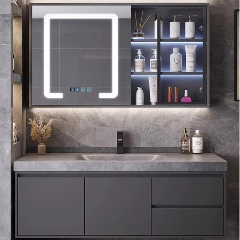 

Wholesale Bathroom Sets Vanities With Wash Basin Sink Furniture Luxury Wooden Wooden Bathroom Vanity Cabinet 2025 Hot Sale