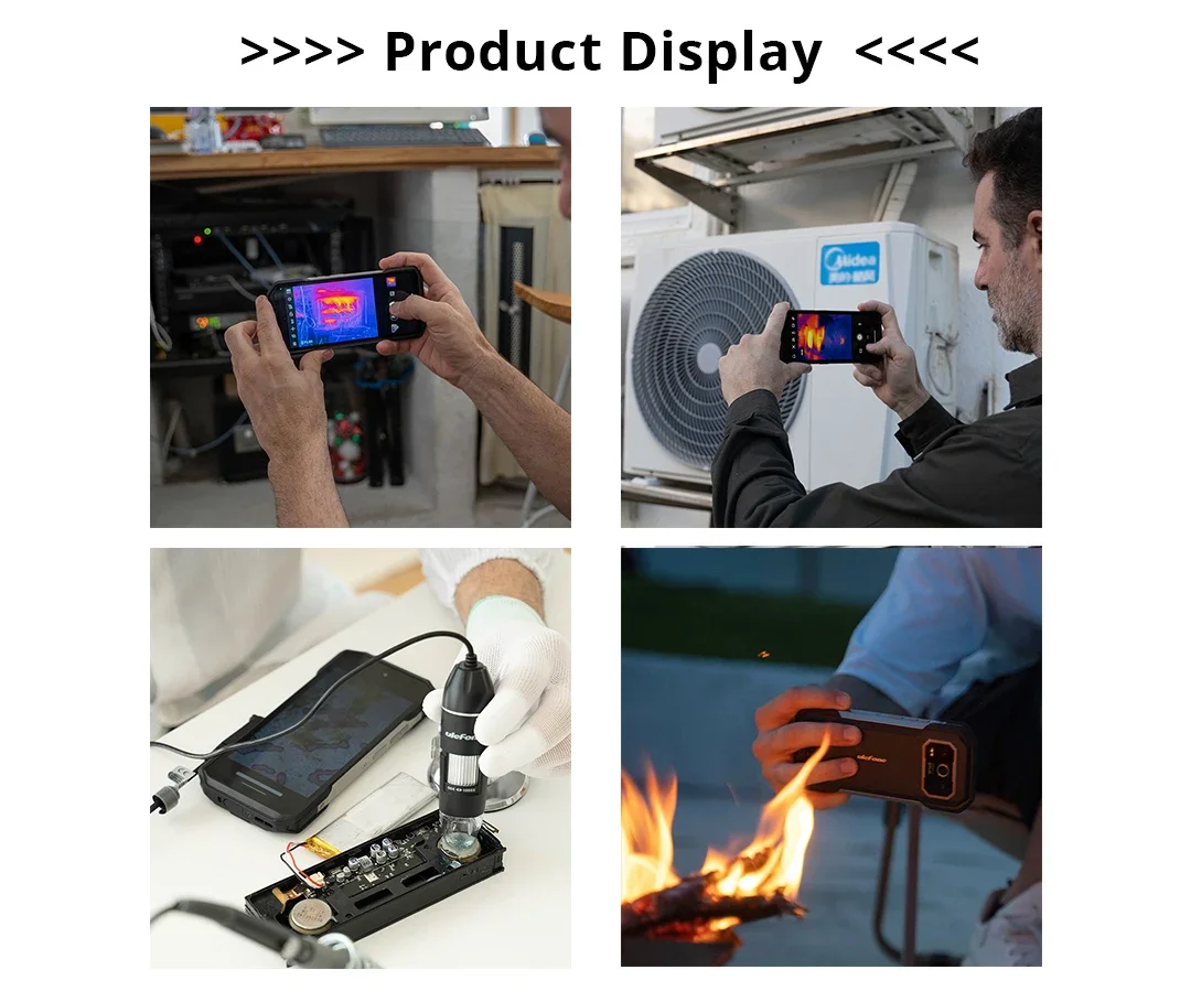 Ulefone Armor 27T Pro+ 5G 10600mAh 64MP Night Vision Up to 24GB+256GB Rugged Smartphone Android 15 6.78" 120Hz LCD