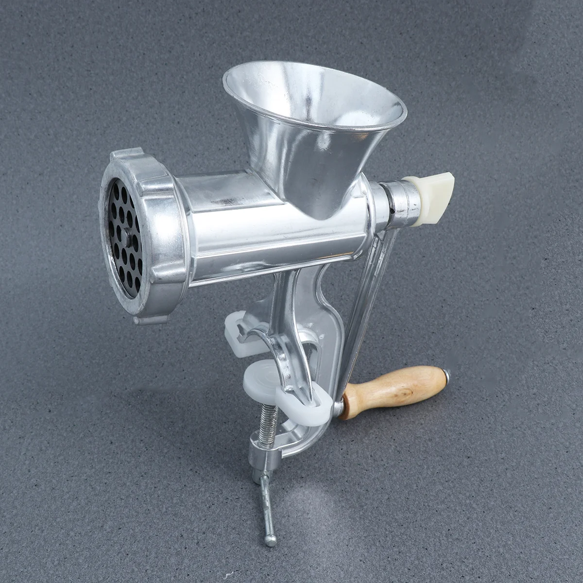 

Premium Manual Meat Mincer Aluminium Alloy Sausage Stuffer Easy Clean Home Commercial Use Meat Manual Mincer
