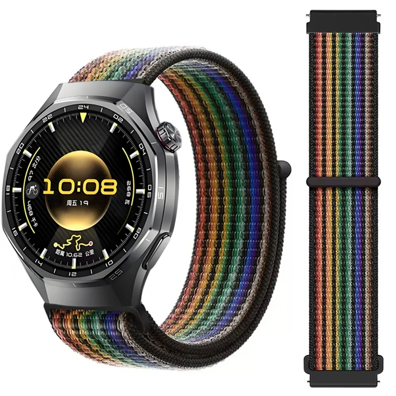 20 مللي متر 22 مللي متر حزام النايلون لساعة هواوي 5 4 46 مللي متر GT6 برو GT6-5-4 46 مللي متر سوار معصمه Amazfit التوازن 2 Bip 6 نشط 2 كوريا #3