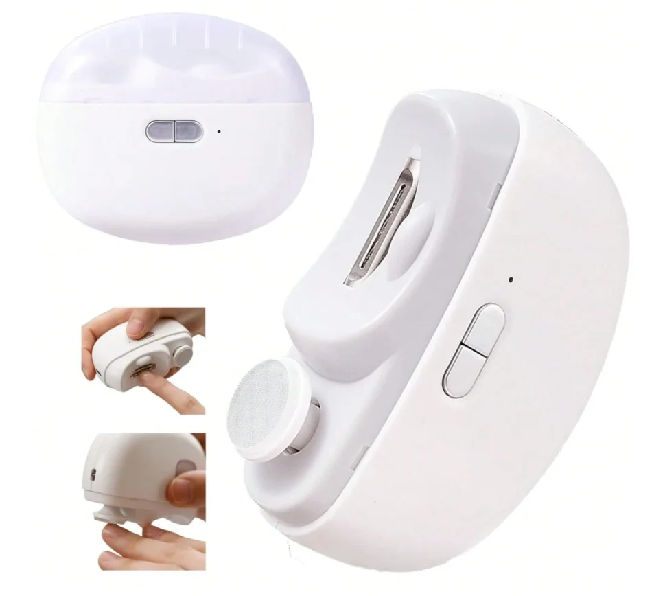 Electric nail clippers - a multifunctional intelligent electric nail clipper with anti clogging and grinding functions.