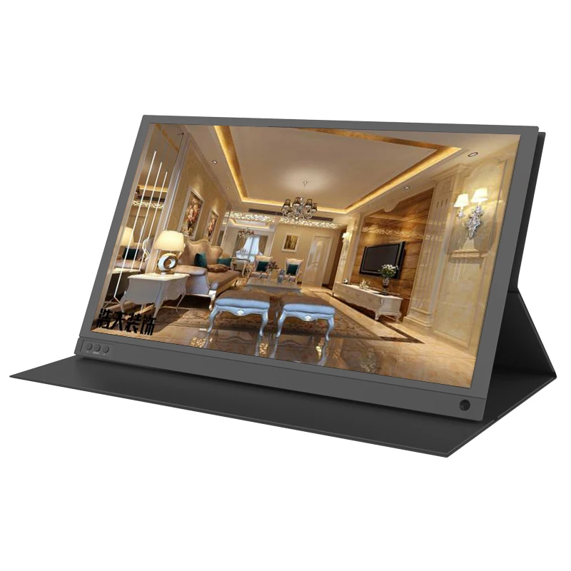 usb monitor display 120hz computer lcd screen gaming laptop 15.6 inch  type c 4k portable  with battery