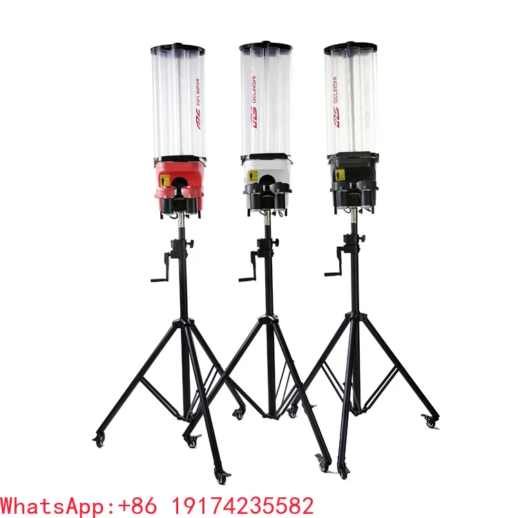 Portable GLS-16303 Badminton Shuttlecock Ball Feeder Automatic Serve Training Practice Machine