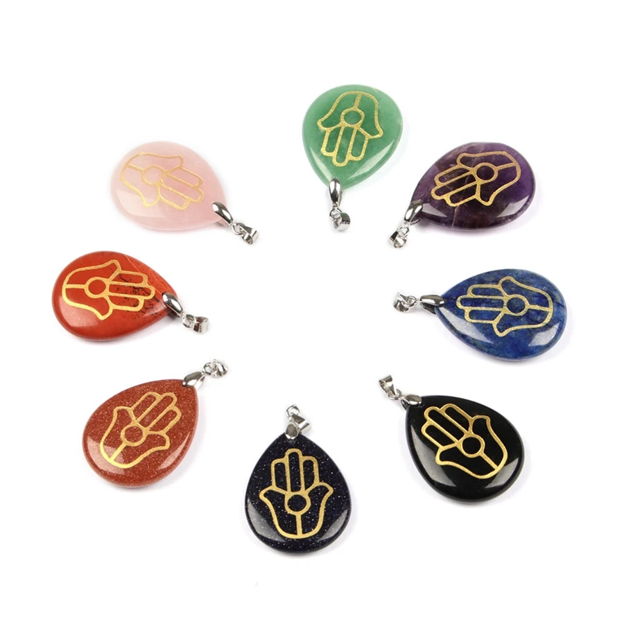 pedra-natural-esculpida-turca-fatima-palma-classico-pingente-colar-verde-aventurina-ametista-reiki-cura-cristal-amuleto-joias