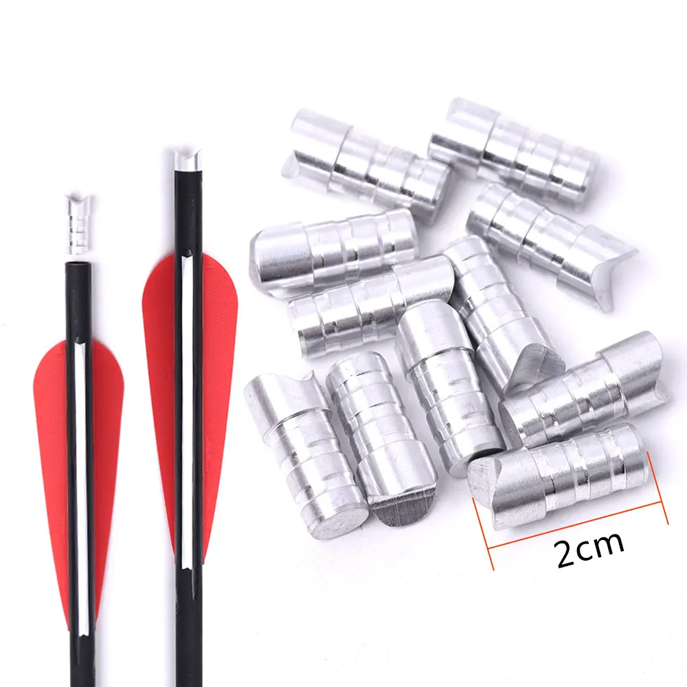 12/36pcs Archery Crossbow Internal Nocks for Crossbow Shaft ID Inner Diameter 7.6mm Hunting Crossbow Accessory