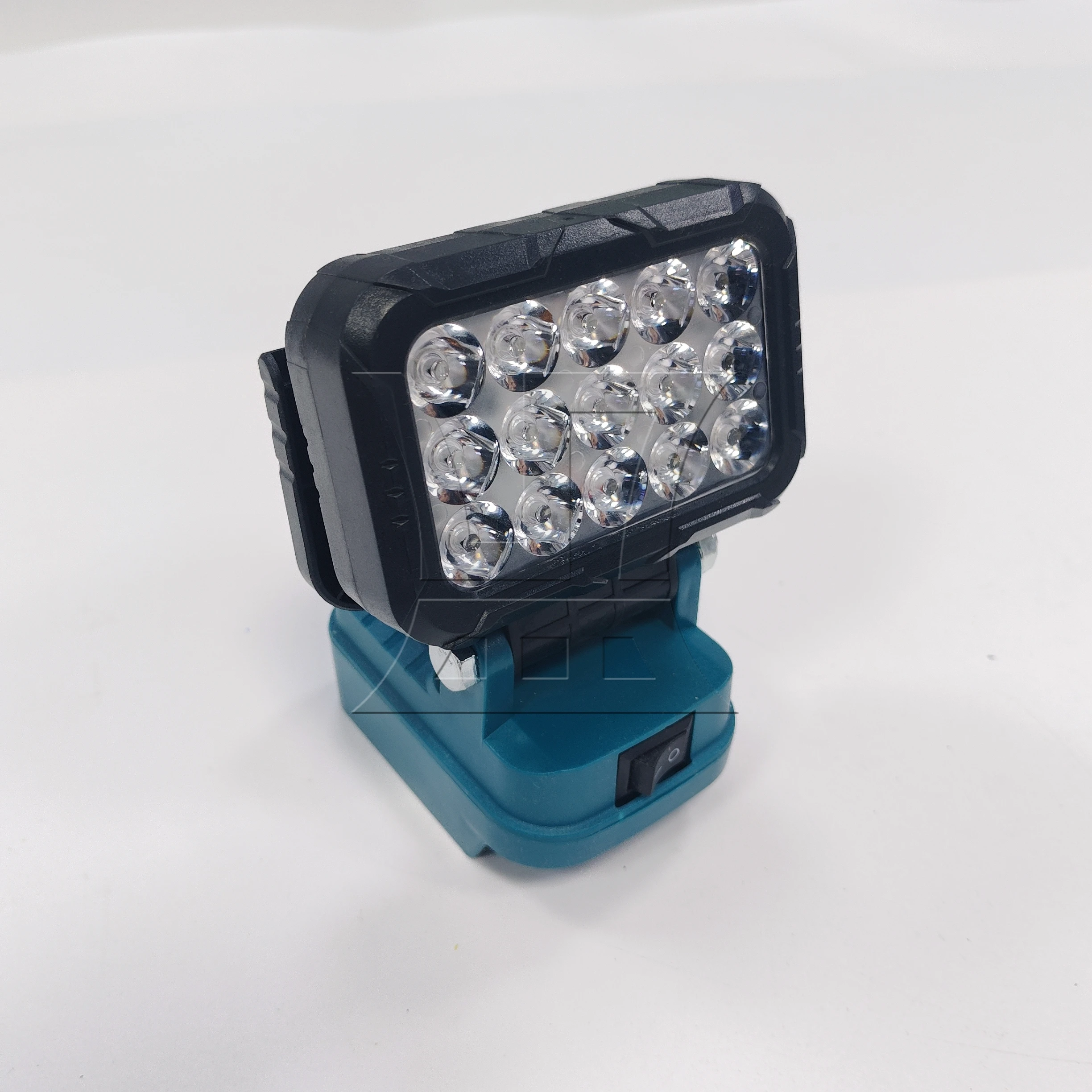 

1pc LED Work Light Dual USB-A Charging Ports ABS for Maintenance in the Garage