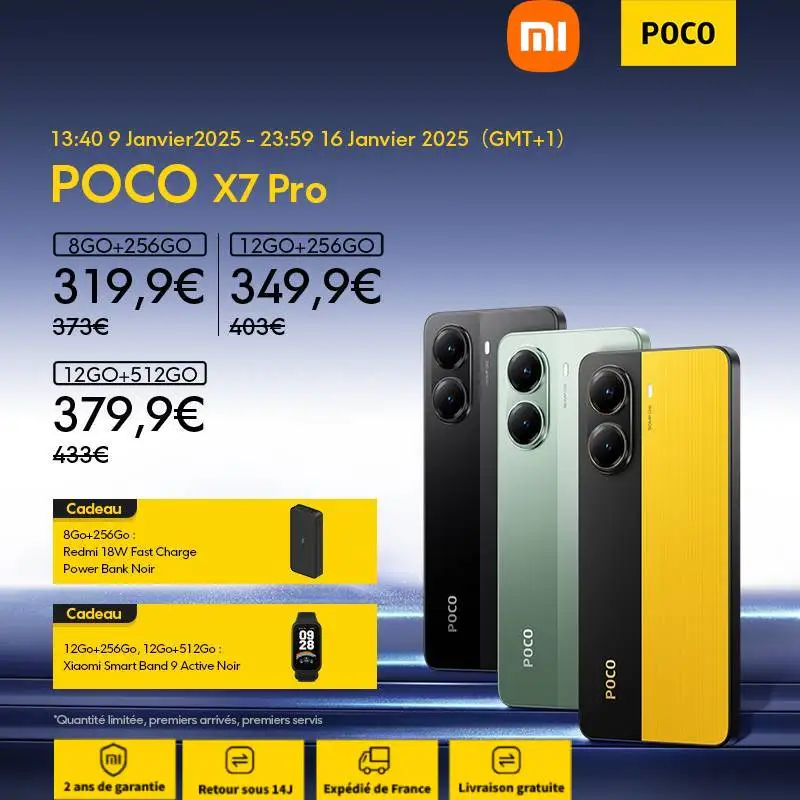 [Official] POCO X7 Pro Version UE | Dimensity 8400-Ultra, 6000 mAh battery with 90 W HyerCharge, amoed screen CrystalRes K 1,5Hz