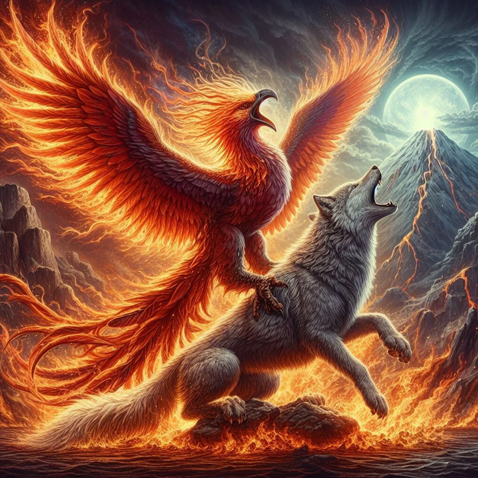 

5D wolf Diamond Painting Kit – Easy DIY Round Gem Art, Engaging Craft, 40 * 40cm/15.75 * 15.75in Home Decor