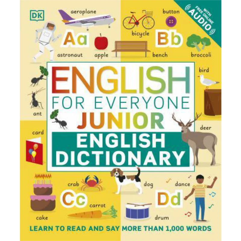 

English For Everyone Junior English Dictionary Learn To Read And Say More Than 1000 Words DK DK Publishing 9780241525661 Book