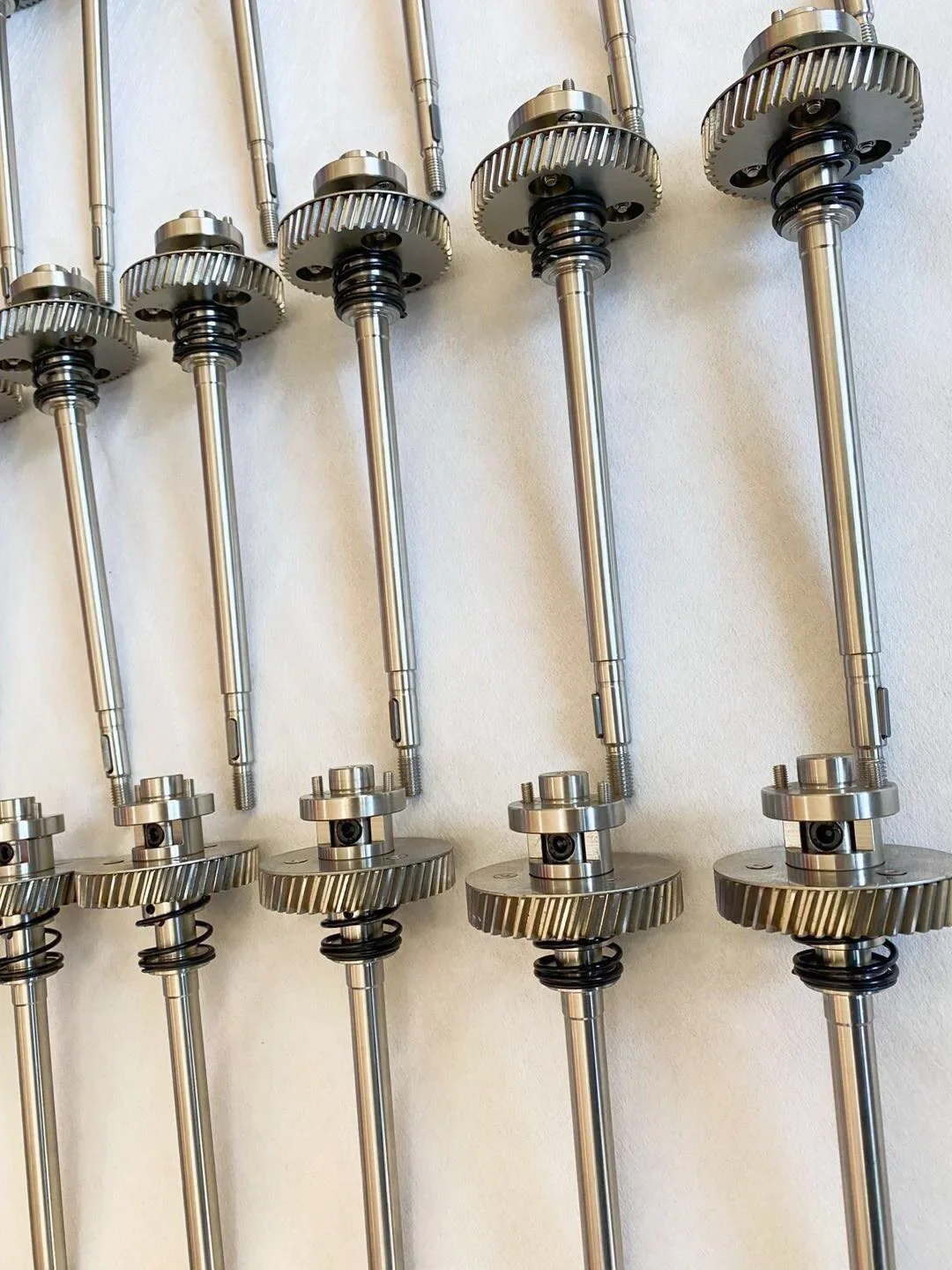 Heidelberg SM52 Water Roller Gear Shaft G2.030.201 Stainless Steel Gear Shaft MV.022.730