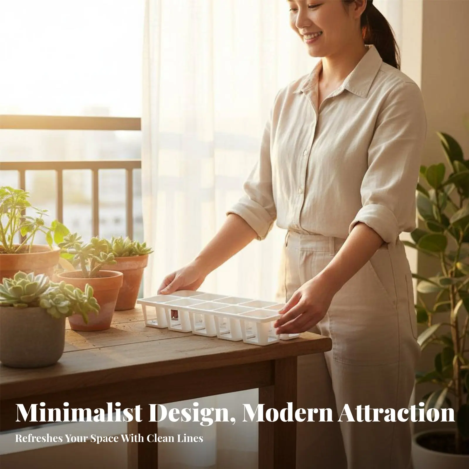 

Поддон для растений на 10 ячеек, небьющийся, белый, квадратный, с несколькими отделениями, устойчивый к солнцу, для садоводства, для корневой системы растений