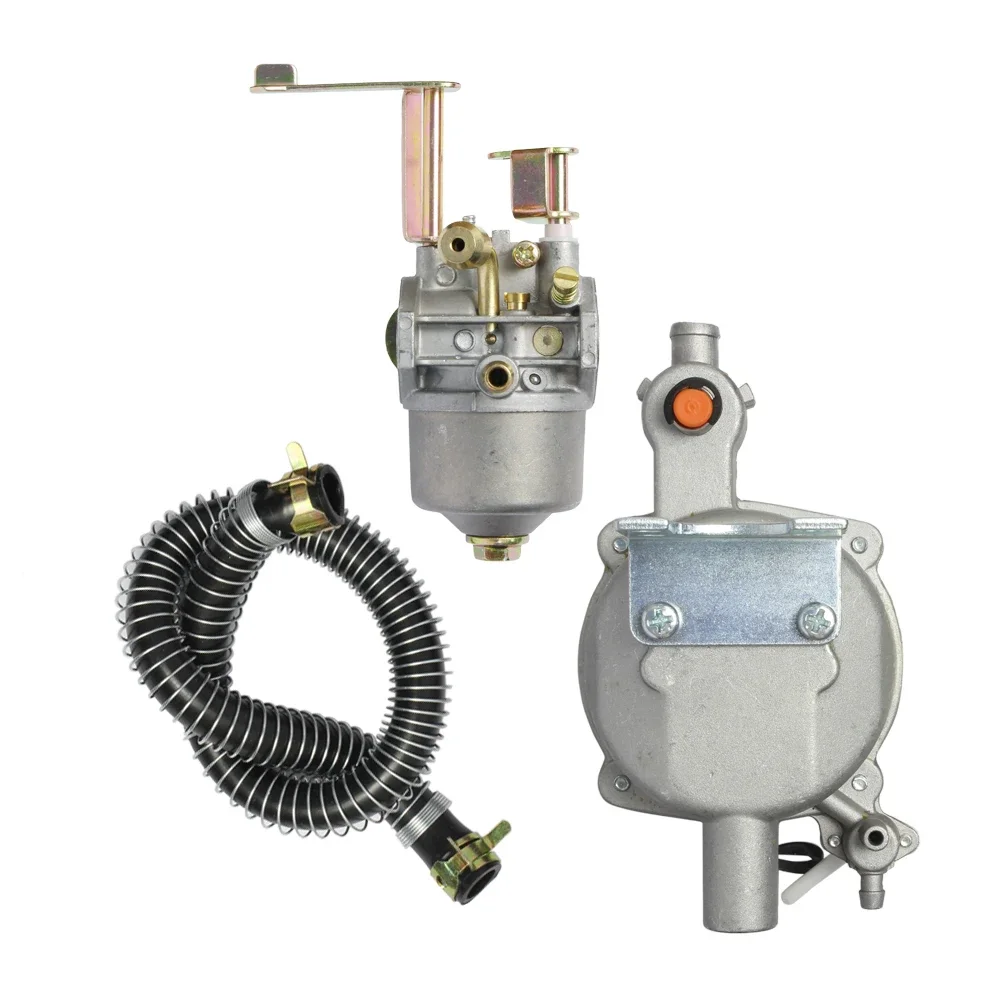 Carburetor For 1KW GT241 154F 156 Generator Set LPG Dual Fuel NG Conversion P15A-LPG Carb Kit