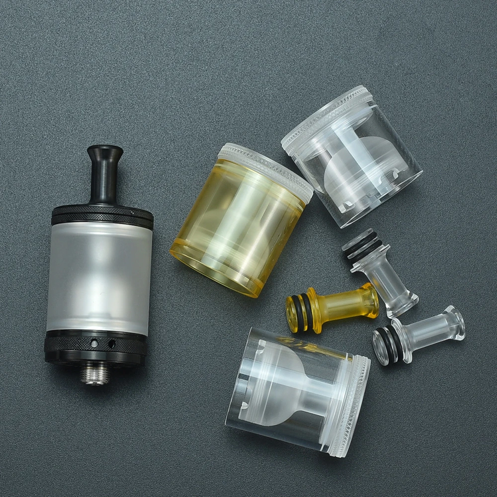 WOLFCOOLVAPE Vaporizer Taifun gtr rta 2 /4 23 taifun gtr rta pc psu bellcap Vape mtl Tank atomizer tank - gallery image 6