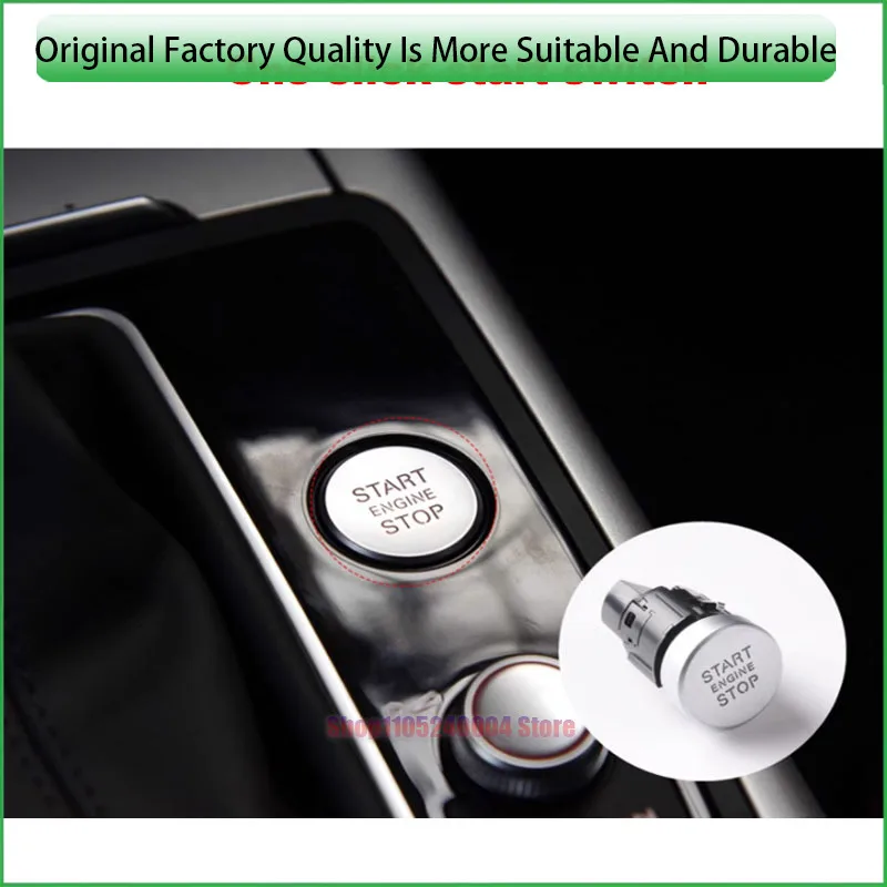 For Audi One Click Engine Start Stop Push Button Keyless Ignition Switch For A7 A6 C7 2011 To 2018