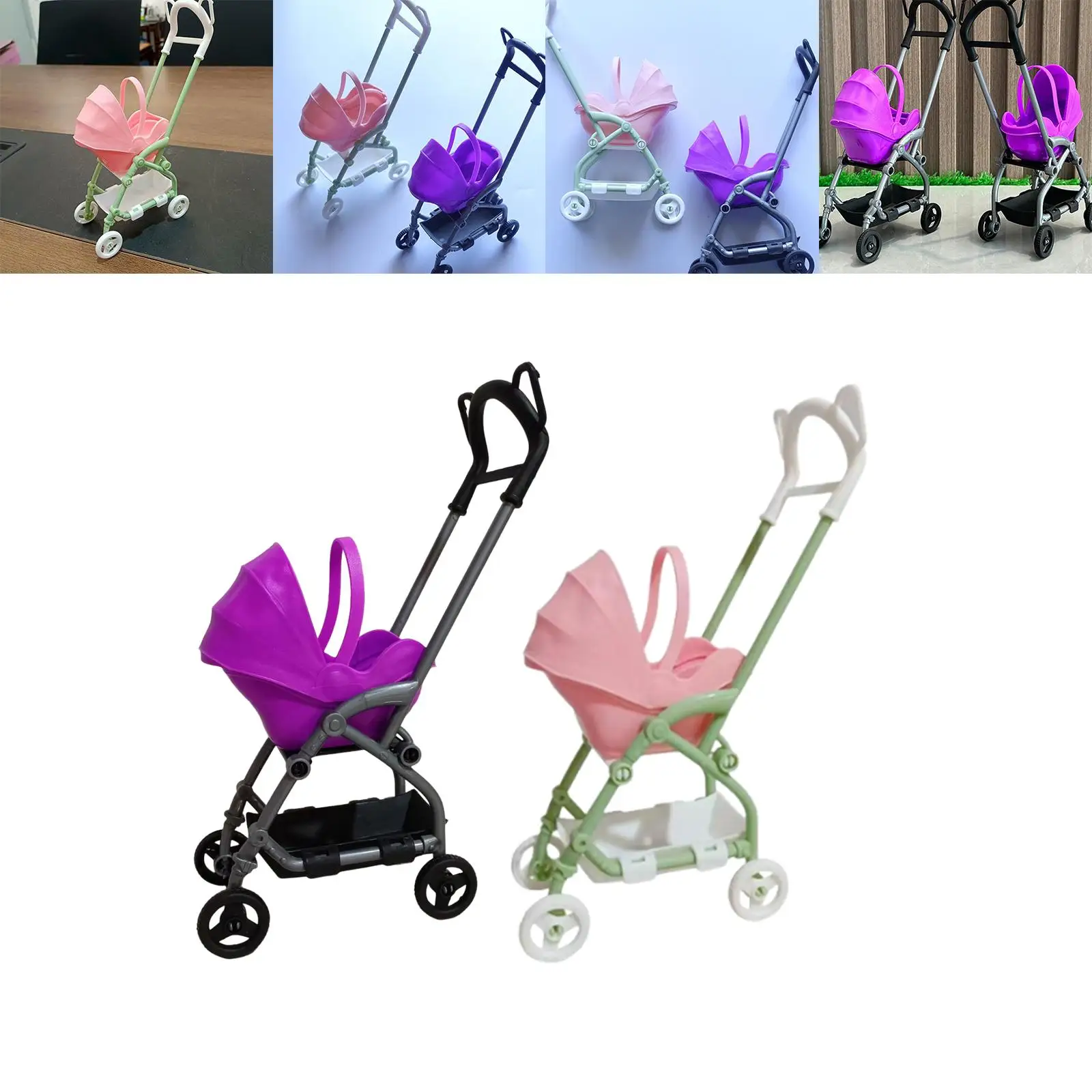 Miniature Toy Nursery Doll House Accessories Dollhouse Decoration for Boys Girls