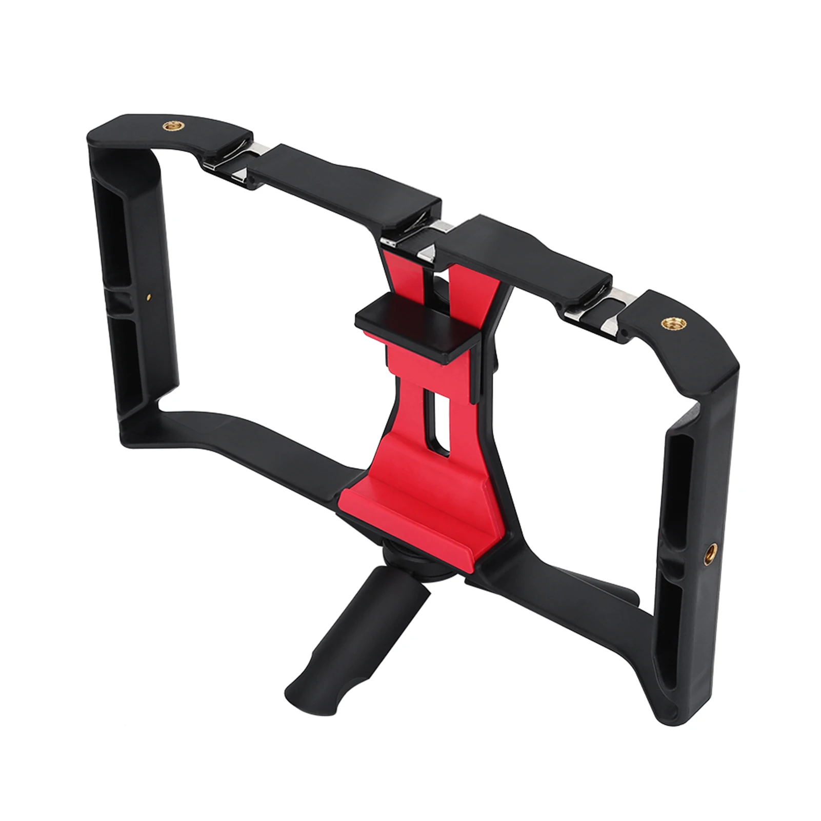 جهاز هاتف ذكي محمول باليد ، حقيبة صناعة الأفلام مع حامل ثلاثي القوائم ، مقبض مزدوج ، حذاء بارد ، تسجيل فيديو ، بث مباشر