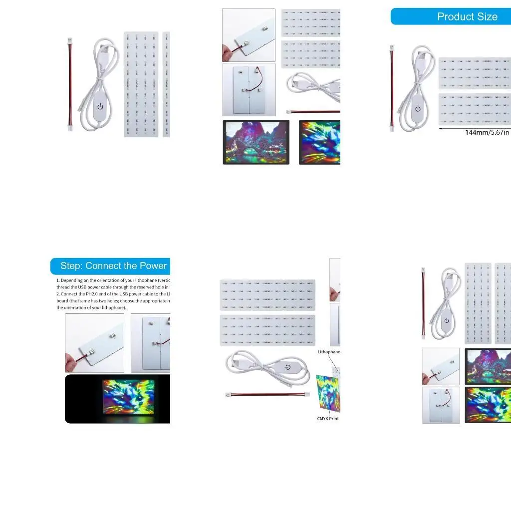 

R53C для лабораторной литофановой светодиодной панели светодиодной платы подсветки базовые литофановые -печатные литофанные