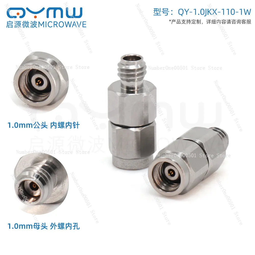 1.0mm 110G Millimeter Wave RF Coaxial Attenuator 1-60dB 2W For High Frequency RF Test Electronic Part